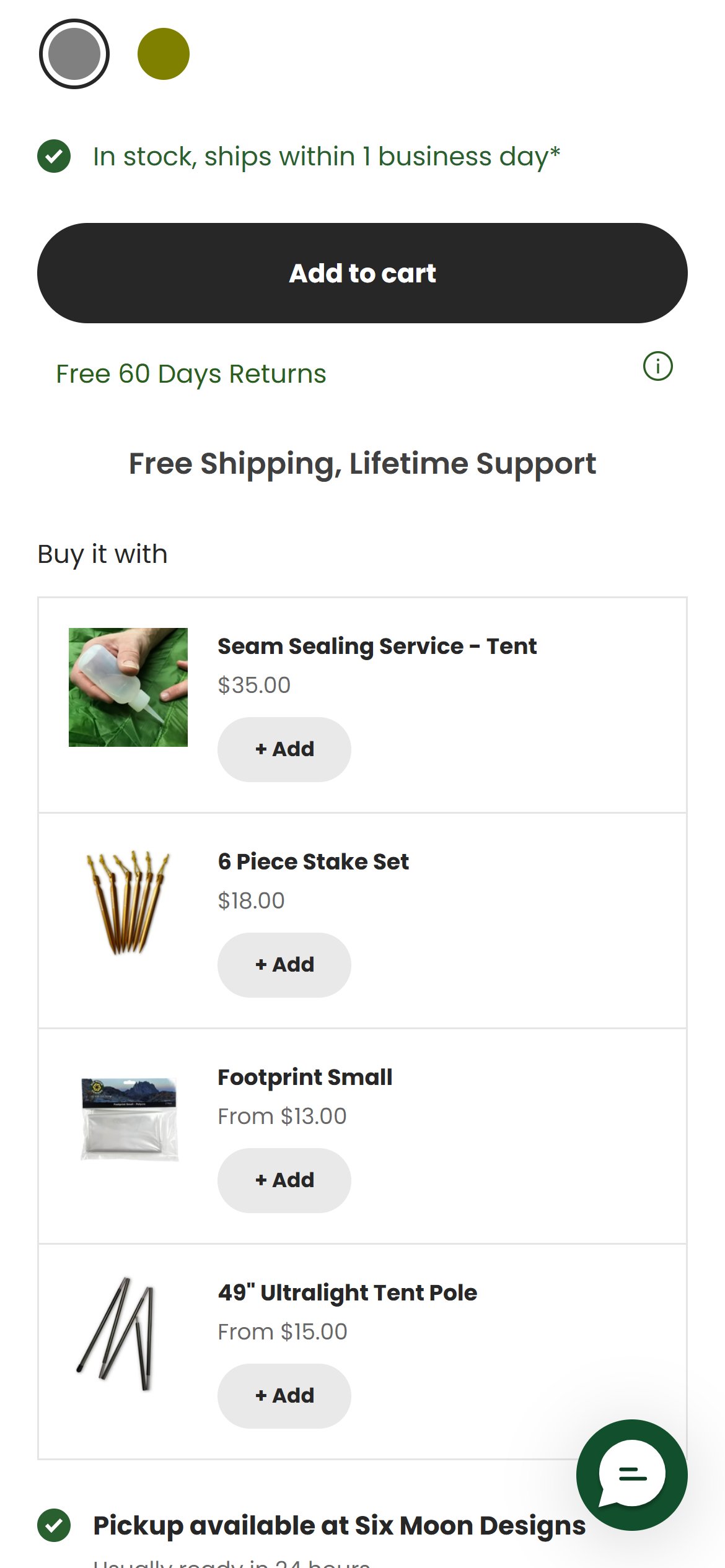 Six Moon Designs — Mobile